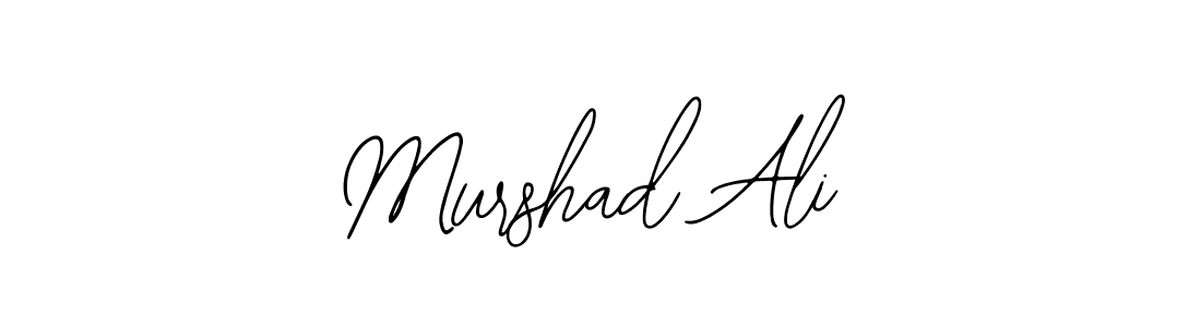 Also You can easily find your signature by using the search form. We will create Murshad Ali name handwritten signature images for you free of cost using Bearetta-2O07w sign style. Murshad Ali signature style 12 images and pictures png