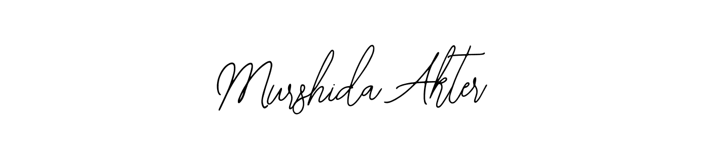 Create a beautiful signature design for name Murshida Akter. With this signature (Bearetta-2O07w) fonts, you can make a handwritten signature for free. Murshida Akter signature style 12 images and pictures png