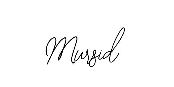 Design your own signature with our free online signature maker. With this signature software, you can create a handwritten (Bearetta-2O07w) signature for name Mursid. Mursid signature style 12 images and pictures png