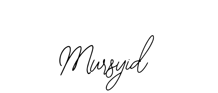 How to make Mursyid signature? Bearetta-2O07w is a professional autograph style. Create handwritten signature for Mursyid name. Mursyid signature style 12 images and pictures png