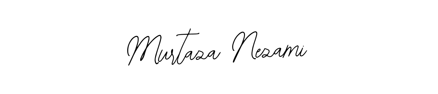 Similarly Bearetta-2O07w is the best handwritten signature design. Signature creator online .You can use it as an online autograph creator for name Murtaza Nezami. Murtaza Nezami signature style 12 images and pictures png