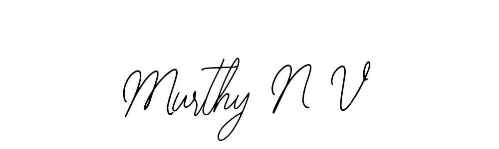 It looks lik you need a new signature style for name Murthy N V. Design unique handwritten (Bearetta-2O07w) signature with our free signature maker in just a few clicks. Murthy N V signature style 12 images and pictures png