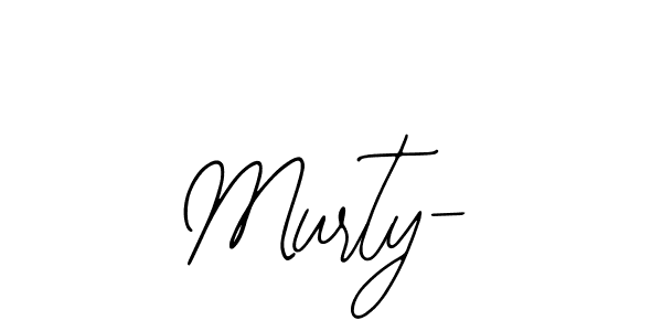 It looks lik you need a new signature style for name Murty-. Design unique handwritten (Bearetta-2O07w) signature with our free signature maker in just a few clicks. Murty- signature style 12 images and pictures png