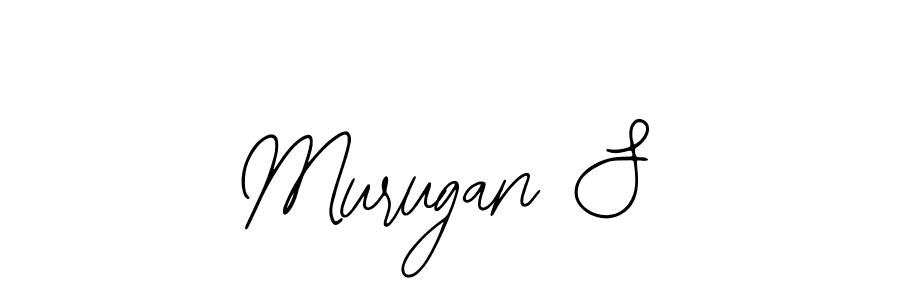 Make a beautiful signature design for name Murugan S. With this signature (Bearetta-2O07w) style, you can create a handwritten signature for free. Murugan S signature style 12 images and pictures png
