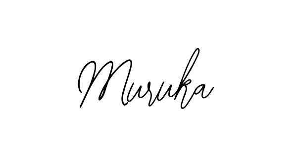 The best way (Bearetta-2O07w) to make a short signature is to pick only two or three words in your name. The name Muruka include a total of six letters. For converting this name. Muruka signature style 12 images and pictures png