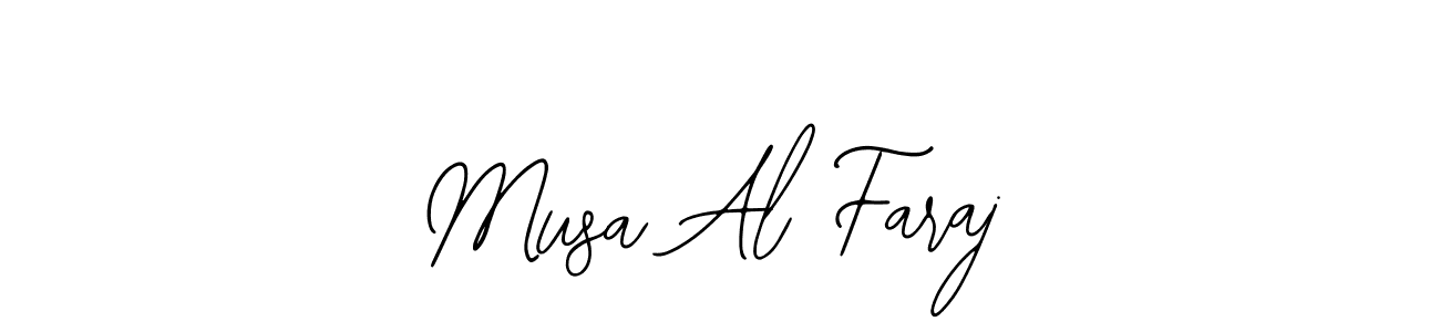 It looks lik you need a new signature style for name Musa Al Faraj. Design unique handwritten (Bearetta-2O07w) signature with our free signature maker in just a few clicks. Musa Al Faraj signature style 12 images and pictures png