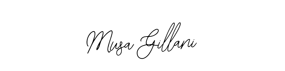 See photos of Musa Gillani official signature by Spectra . Check more albums & portfolios. Read reviews & check more about Bearetta-2O07w font. Musa Gillani signature style 12 images and pictures png