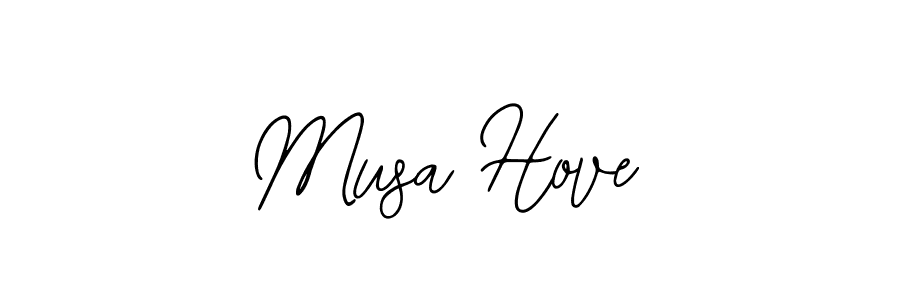 How to make Musa Hove signature? Bearetta-2O07w is a professional autograph style. Create handwritten signature for Musa Hove name. Musa Hove signature style 12 images and pictures png