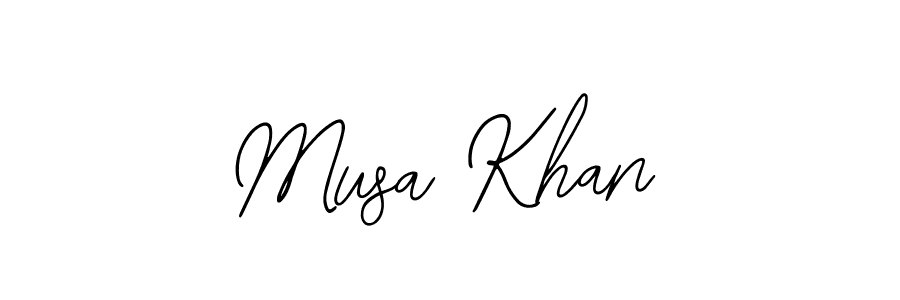 Best and Professional Signature Style for Musa Khan. Bearetta-2O07w Best Signature Style Collection. Musa Khan signature style 12 images and pictures png