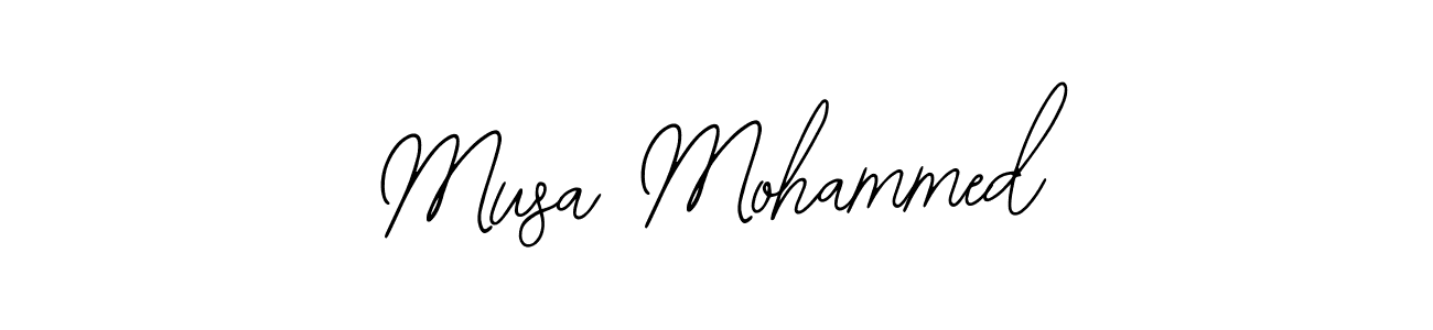 Make a short Musa Mohammed signature style. Manage your documents anywhere anytime using Bearetta-2O07w. Create and add eSignatures, submit forms, share and send files easily. Musa Mohammed signature style 12 images and pictures png