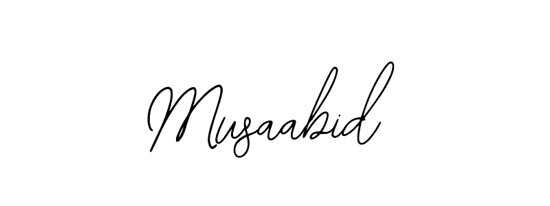 Also we have Musaabid name is the best signature style. Create professional handwritten signature collection using Bearetta-2O07w autograph style. Musaabid signature style 12 images and pictures png