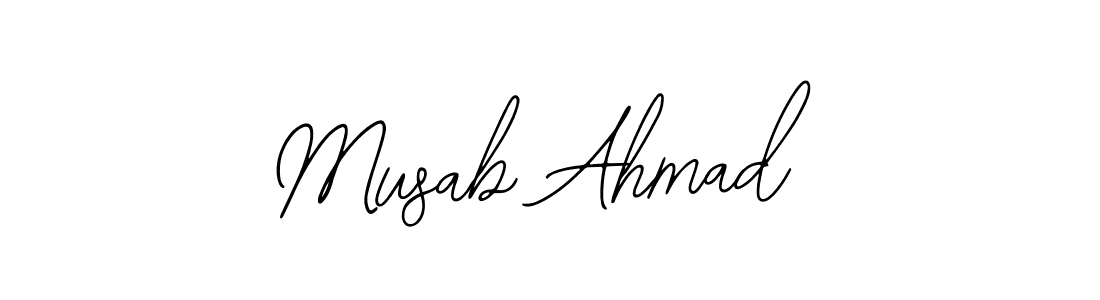 See photos of Musab Ahmad official signature by Spectra . Check more albums & portfolios. Read reviews & check more about Bearetta-2O07w font. Musab Ahmad signature style 12 images and pictures png