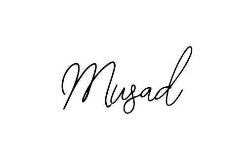 Make a beautiful signature design for name Musad. With this signature (Bearetta-2O07w) style, you can create a handwritten signature for free. Musad signature style 12 images and pictures png