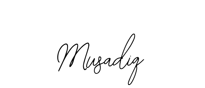 Make a beautiful signature design for name Musadiq. Use this online signature maker to create a handwritten signature for free. Musadiq signature style 12 images and pictures png
