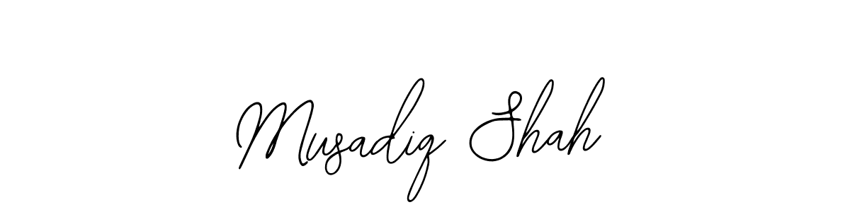 It looks lik you need a new signature style for name Musadiq Shah. Design unique handwritten (Bearetta-2O07w) signature with our free signature maker in just a few clicks. Musadiq Shah signature style 12 images and pictures png