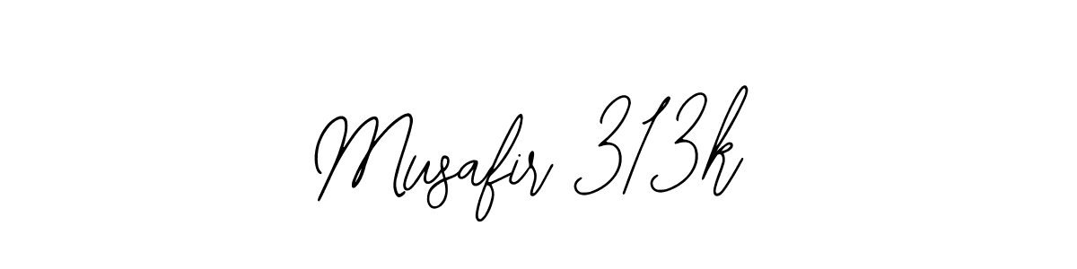 Design your own signature with our free online signature maker. With this signature software, you can create a handwritten (Bearetta-2O07w) signature for name Musafir 313k. Musafir 313k signature style 12 images and pictures png