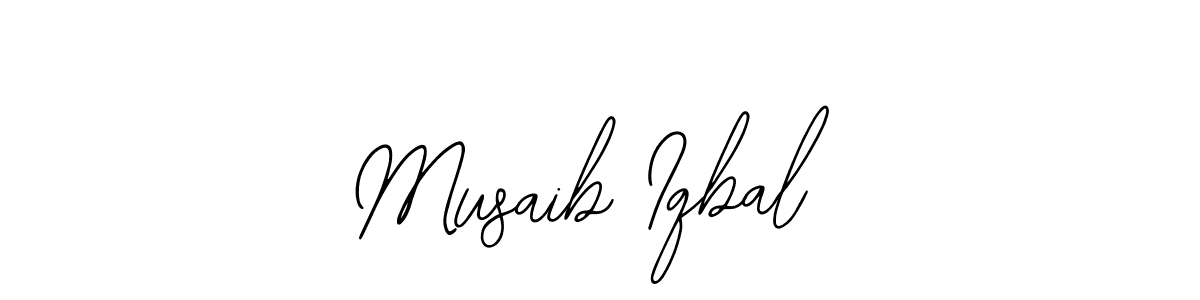 Also we have Musaib Iqbal name is the best signature style. Create professional handwritten signature collection using Bearetta-2O07w autograph style. Musaib Iqbal signature style 12 images and pictures png