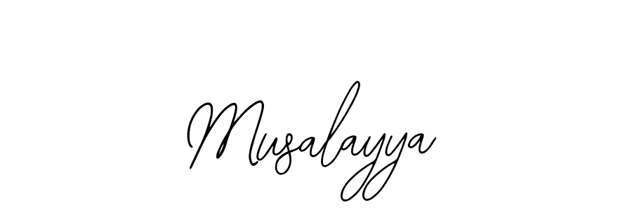 Create a beautiful signature design for name Musalayya. With this signature (Bearetta-2O07w) fonts, you can make a handwritten signature for free. Musalayya signature style 12 images and pictures png