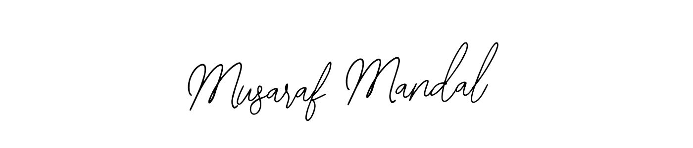 Bearetta-2O07w is a professional signature style that is perfect for those who want to add a touch of class to their signature. It is also a great choice for those who want to make their signature more unique. Get Musaraf Mandal name to fancy signature for free. Musaraf Mandal signature style 12 images and pictures png