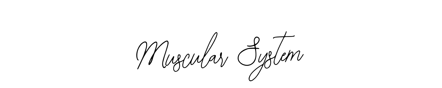 if you are searching for the best signature style for your name Muscular System. so please give up your signature search. here we have designed multiple signature styles  using Bearetta-2O07w. Muscular System signature style 12 images and pictures png