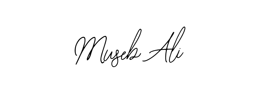 Museb Ali stylish signature style. Best Handwritten Sign (Bearetta-2O07w) for my name. Handwritten Signature Collection Ideas for my name Museb Ali. Museb Ali signature style 12 images and pictures png