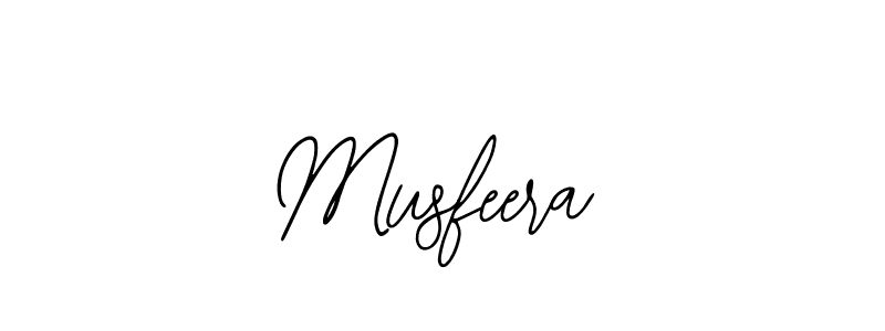 How to make Musfeera signature? Bearetta-2O07w is a professional autograph style. Create handwritten signature for Musfeera name. Musfeera signature style 12 images and pictures png