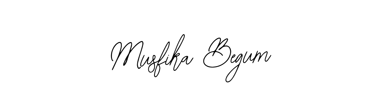 Also we have Musfika Begum name is the best signature style. Create professional handwritten signature collection using Bearetta-2O07w autograph style. Musfika Begum signature style 12 images and pictures png