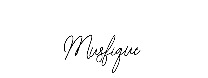 Design your own signature with our free online signature maker. With this signature software, you can create a handwritten (Bearetta-2O07w) signature for name Musfique. Musfique signature style 12 images and pictures png
