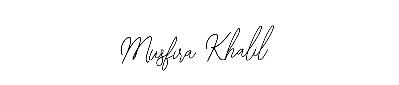 Also You can easily find your signature by using the search form. We will create Musfira Khalil name handwritten signature images for you free of cost using Bearetta-2O07w sign style. Musfira Khalil signature style 12 images and pictures png