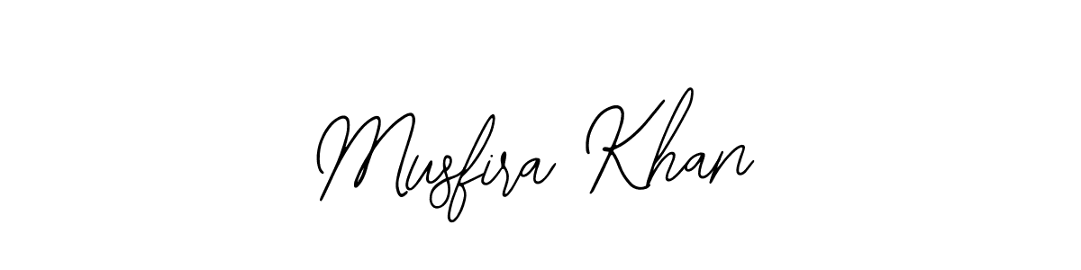 Use a signature maker to create a handwritten signature online. With this signature software, you can design (Bearetta-2O07w) your own signature for name Musfira Khan. Musfira Khan signature style 12 images and pictures png