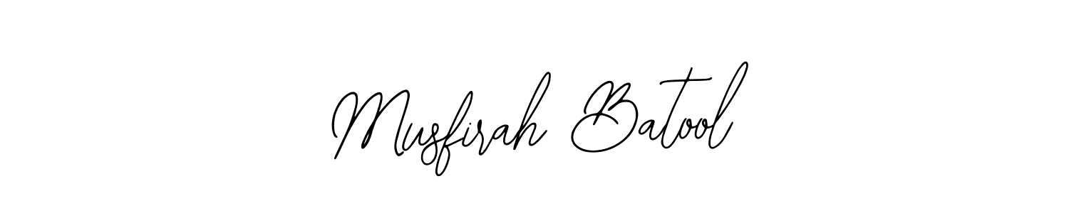 Create a beautiful signature design for name Musfirah Batool. With this signature (Bearetta-2O07w) fonts, you can make a handwritten signature for free. Musfirah Batool signature style 12 images and pictures png