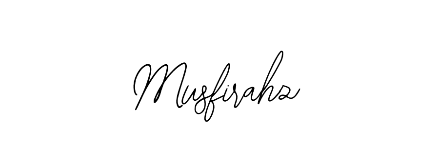 Also You can easily find your signature by using the search form. We will create Musfirahz name handwritten signature images for you free of cost using Bearetta-2O07w sign style. Musfirahz signature style 12 images and pictures png