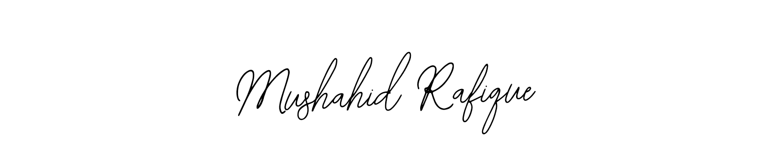 Make a short Mushahid Rafique signature style. Manage your documents anywhere anytime using Bearetta-2O07w. Create and add eSignatures, submit forms, share and send files easily. Mushahid Rafique signature style 12 images and pictures png