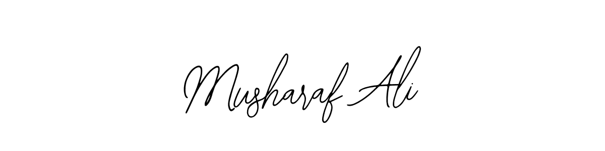 Create a beautiful signature design for name Musharaf Ali. With this signature (Bearetta-2O07w) fonts, you can make a handwritten signature for free. Musharaf Ali signature style 12 images and pictures png