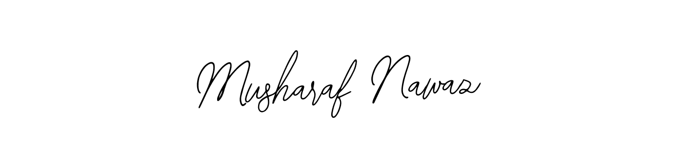 Similarly Bearetta-2O07w is the best handwritten signature design. Signature creator online .You can use it as an online autograph creator for name Musharaf Nawaz. Musharaf Nawaz signature style 12 images and pictures png