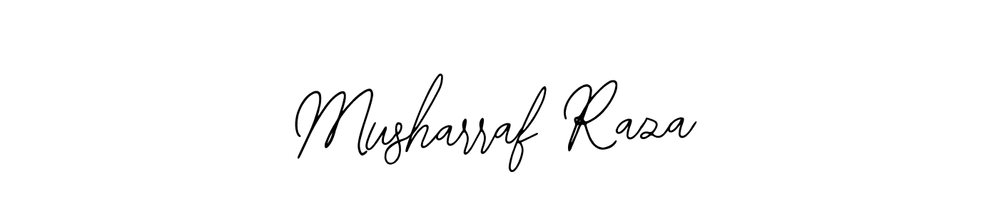 Also we have Musharraf Raza name is the best signature style. Create professional handwritten signature collection using Bearetta-2O07w autograph style. Musharraf Raza signature style 12 images and pictures png