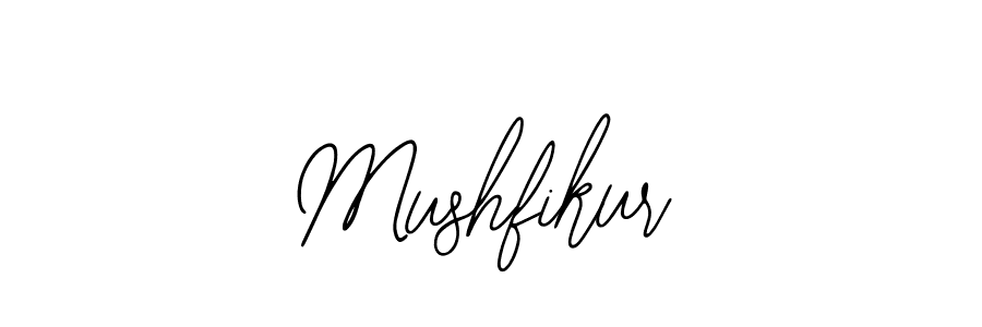 How to Draw Mushfikur signature style? Bearetta-2O07w is a latest design signature styles for name Mushfikur. Mushfikur signature style 12 images and pictures png