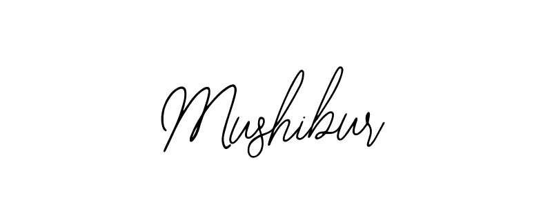 Design your own signature with our free online signature maker. With this signature software, you can create a handwritten (Bearetta-2O07w) signature for name Mushibur. Mushibur signature style 12 images and pictures png