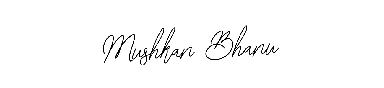 Here are the top 10 professional signature styles for the name Mushkan Bhanu. These are the best autograph styles you can use for your name. Mushkan Bhanu signature style 12 images and pictures png