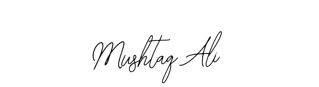 How to make Mushtaq Ali signature? Bearetta-2O07w is a professional autograph style. Create handwritten signature for Mushtaq Ali name. Mushtaq Ali signature style 12 images and pictures png