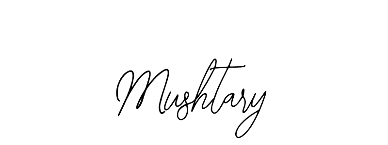 Design your own signature with our free online signature maker. With this signature software, you can create a handwritten (Bearetta-2O07w) signature for name Mushtary. Mushtary signature style 12 images and pictures png