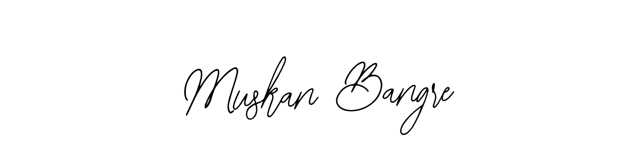 It looks lik you need a new signature style for name Muskan Bangre. Design unique handwritten (Bearetta-2O07w) signature with our free signature maker in just a few clicks. Muskan Bangre signature style 12 images and pictures png