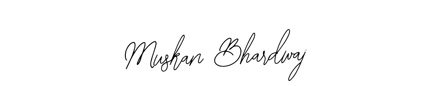 Muskan Bhardwaj stylish signature style. Best Handwritten Sign (Bearetta-2O07w) for my name. Handwritten Signature Collection Ideas for my name Muskan Bhardwaj. Muskan Bhardwaj signature style 12 images and pictures png