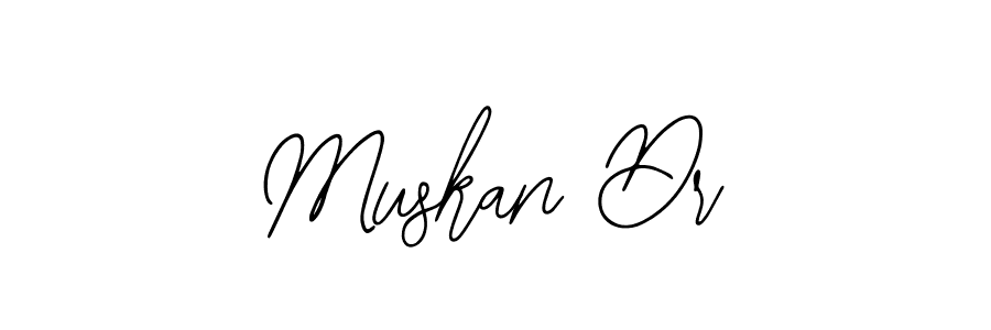 The best way (Bearetta-2O07w) to make a short signature is to pick only two or three words in your name. The name Muskan Dr include a total of six letters. For converting this name. Muskan Dr signature style 12 images and pictures png