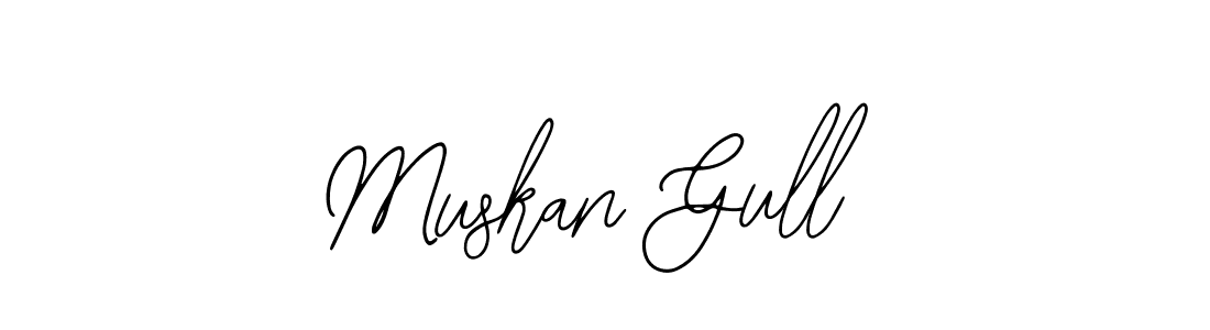 Muskan Gull stylish signature style. Best Handwritten Sign (Bearetta-2O07w) for my name. Handwritten Signature Collection Ideas for my name Muskan Gull. Muskan Gull signature style 12 images and pictures png