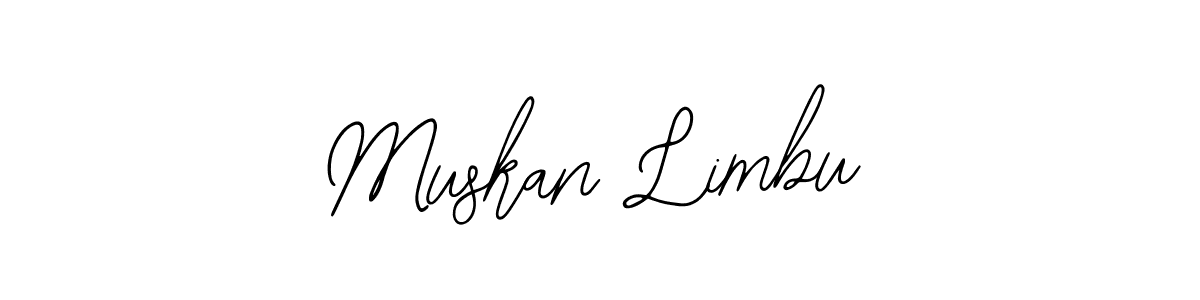 Make a beautiful signature design for name Muskan Limbu. Use this online signature maker to create a handwritten signature for free. Muskan Limbu signature style 12 images and pictures png