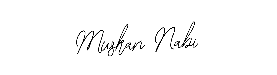 Also You can easily find your signature by using the search form. We will create Muskan Nabi name handwritten signature images for you free of cost using Bearetta-2O07w sign style. Muskan Nabi signature style 12 images and pictures png