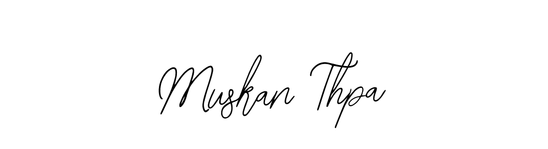 See photos of Muskan Thpa official signature by Spectra . Check more albums & portfolios. Read reviews & check more about Bearetta-2O07w font. Muskan Thpa signature style 12 images and pictures png