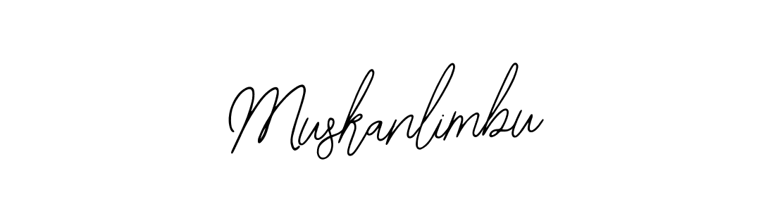 Design your own signature with our free online signature maker. With this signature software, you can create a handwritten (Bearetta-2O07w) signature for name Muskanlimbu. Muskanlimbu signature style 12 images and pictures png