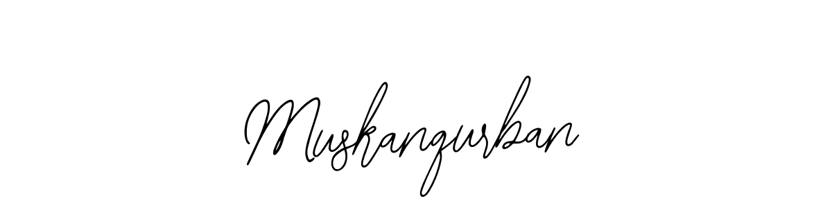 Use a signature maker to create a handwritten signature online. With this signature software, you can design (Bearetta-2O07w) your own signature for name Muskanqurban. Muskanqurban signature style 12 images and pictures png